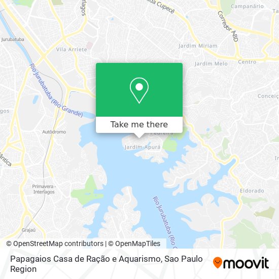 Papagaios Casa de Ração e Aquarismo map