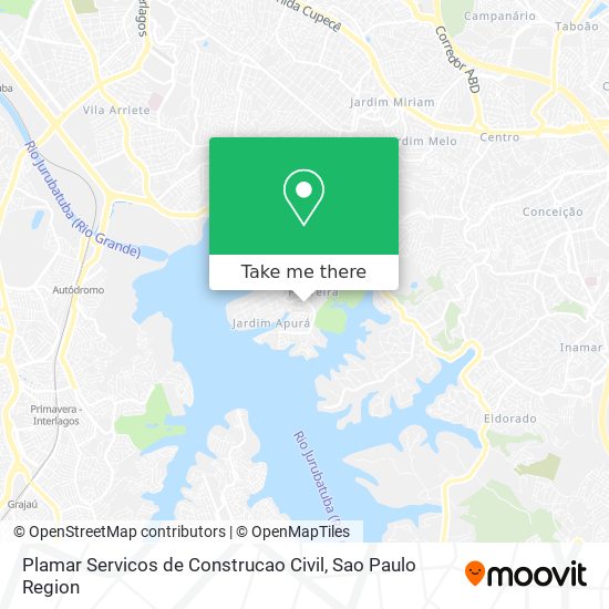 Plamar Servicos de Construcao Civil map