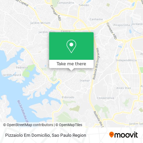 Mapa Pizzaiolo Em Domicílio