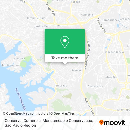 Conservel Comercial Manutencao e Conservacao map