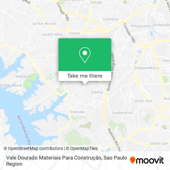 Vale Dourado Materiais Para Construção map