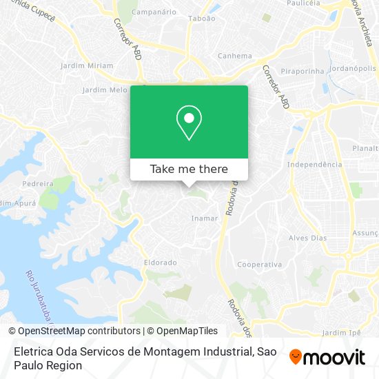 Mapa Eletrica Oda Servicos de Montagem Industrial