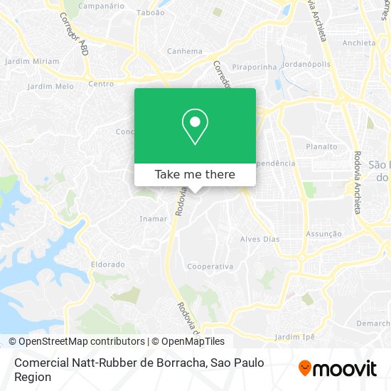 Comercial Natt-Rubber de Borracha map