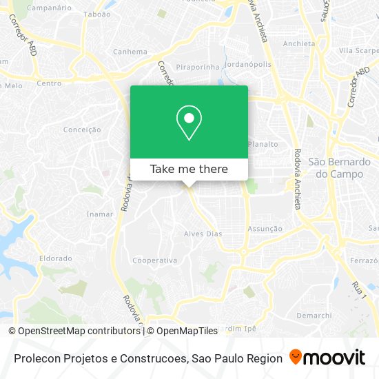 Prolecon Projetos e Construcoes map