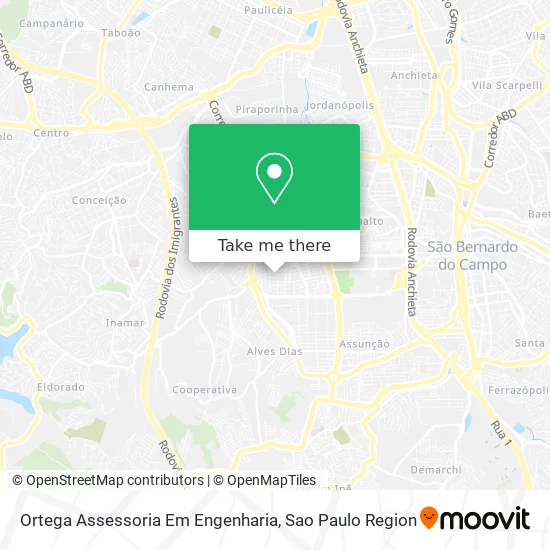 Ortega Assessoria Em Engenharia map