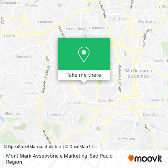 Mapa Mont Mark Assessoria e Marketing