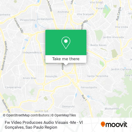 Mapa Fw Video Producoes Audio Visuais -Me - Vl Gonçalves