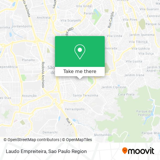 Laudo Empreiteira map