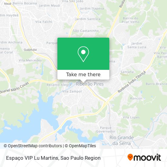 Espaço VIP Lu Martins map