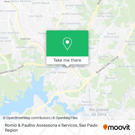 Romio & Paulino Assessoria e Servicos map