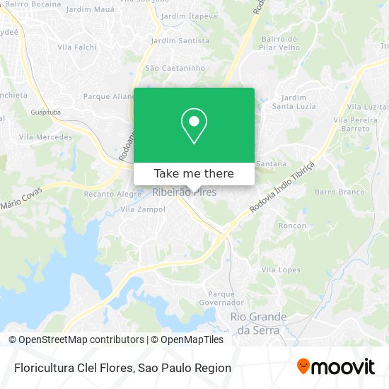 Floricultura Clel Flores map