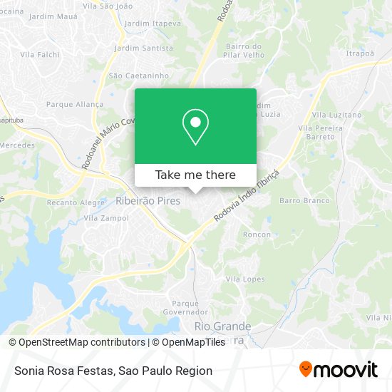 Sonia Rosa Festas map