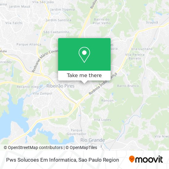 Mapa Pws Solucoes Em Informatica