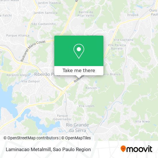 Laminacao Metalmill map