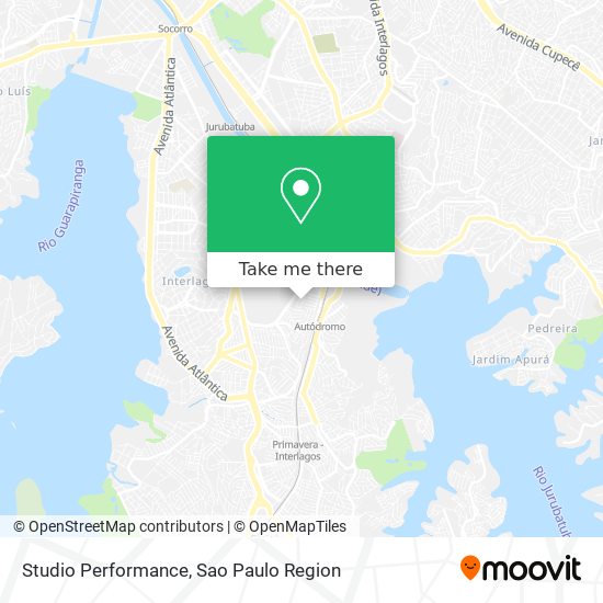 Studio Performance map