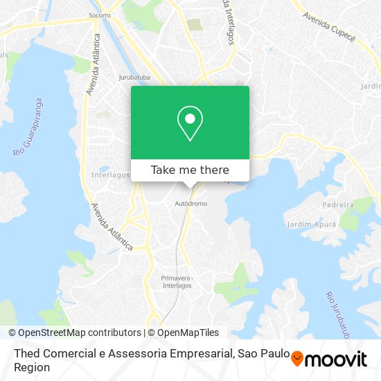 Thed Comercial e Assessoria Empresarial map
