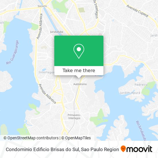 Condominio Edificio Brisas do Sul map