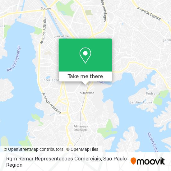 Rgm Remar Representacoes Comerciais map