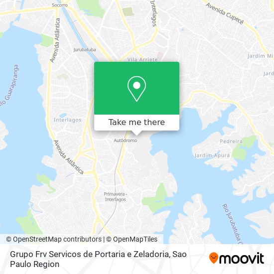 Grupo Frv Servicos de Portaria e Zeladoria map