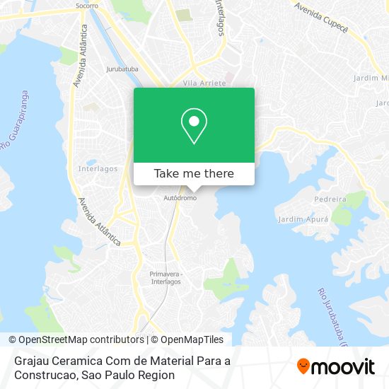 Grajau Ceramica Com de Material Para a Construcao map