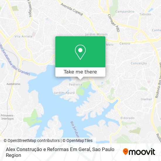 Alex Construção e Reformas Em Geral map