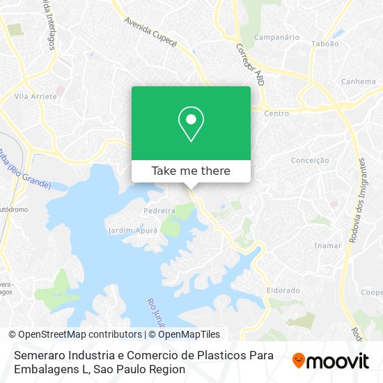 Semeraro Industria e Comercio de Plasticos Para Embalagens L map