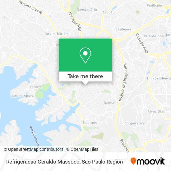 Mapa Refrigeracao Geraldo Massoco