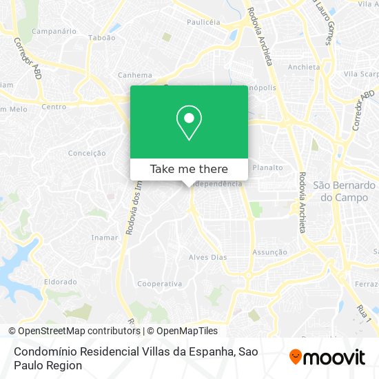 Condomínio Residencial Villas da Espanha map