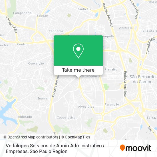 Vedalopes Servicos de Apoio Administrativo a Empresas map