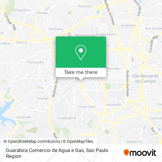 Guarabira Comercio de Agua e Gas map