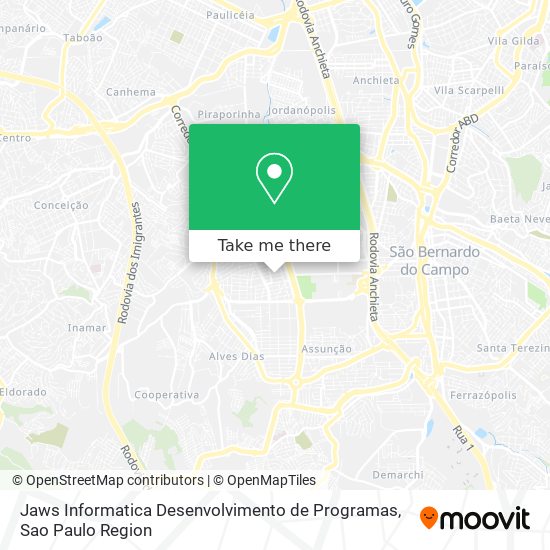 Mapa Jaws Informatica Desenvolvimento de Programas