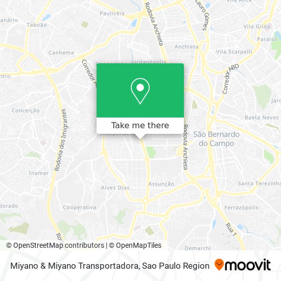 Miyano & Miyano Transportadora map