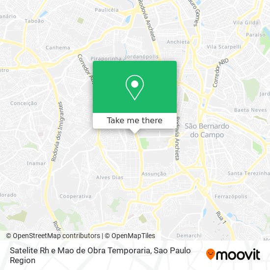 Satelite Rh e Mao de Obra Temporaria map