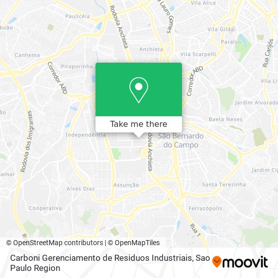 Mapa Carboni Gerenciamento de Residuos Industriais