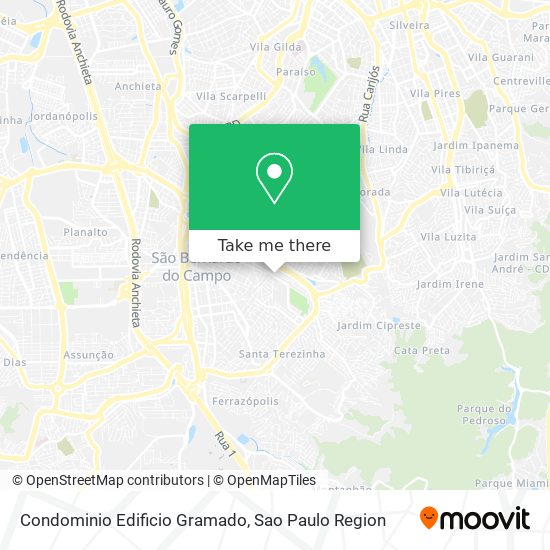 Condominio Edificio Gramado map