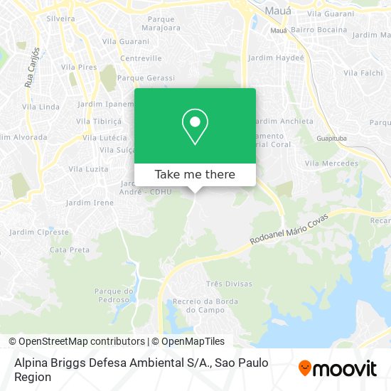 Alpina Briggs Defesa Ambiental S / A. map