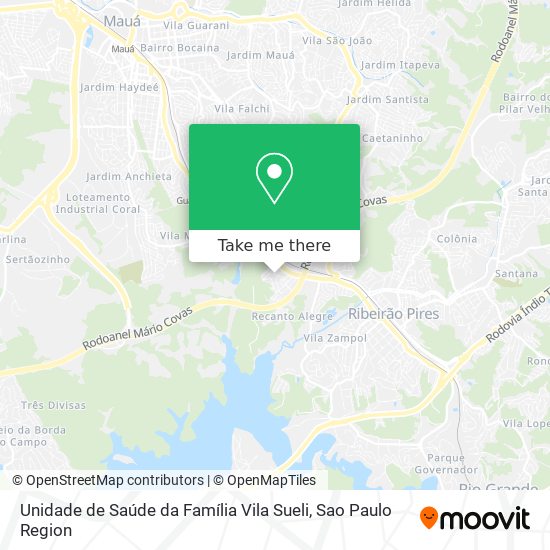 Unidade de Saúde da Família Vila Sueli map