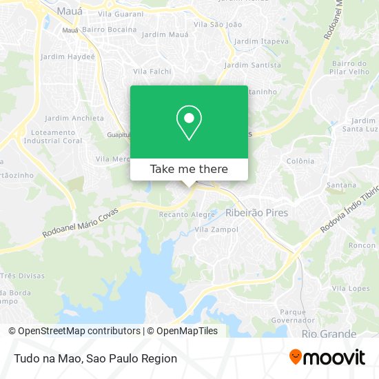 Tudo na Mao map