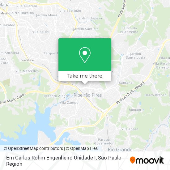 Em Carlos Rohm Engenheiro Unidade I map