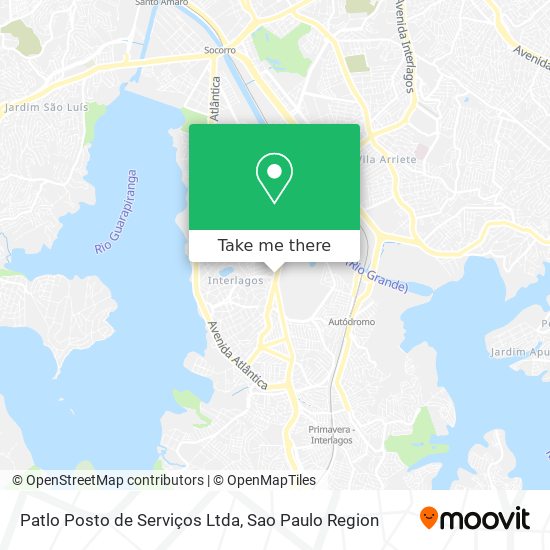 Patlo Posto de Serviços Ltda map