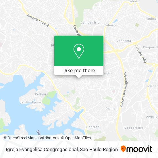 Igreja Evangélica Congregacional map