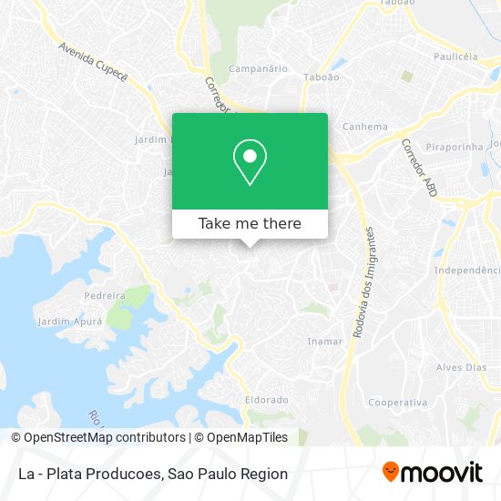 Mapa La - Plata Producoes