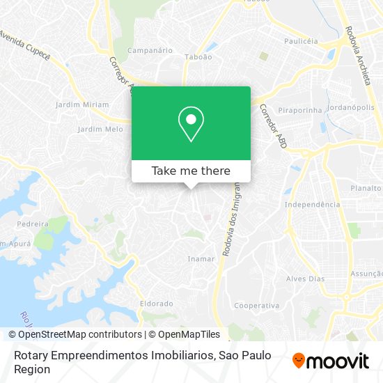 Rotary Empreendimentos Imobiliarios map