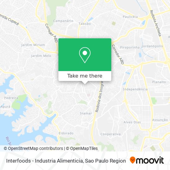 Interfoods - Industria Alimenticia map