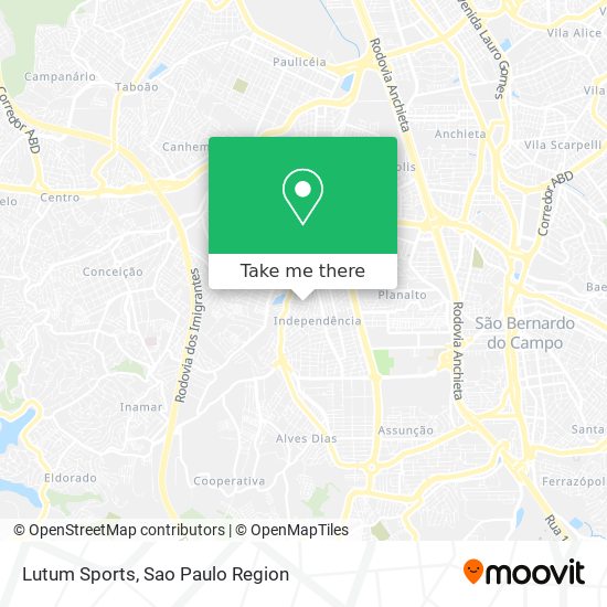 Mapa Lutum Sports