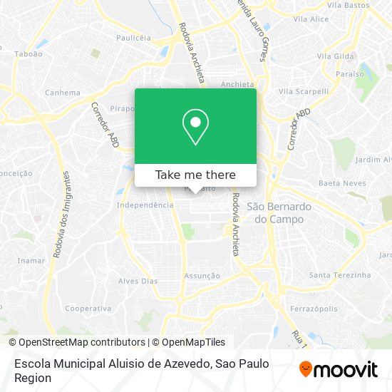 Escola Municipal Aluisio de Azevedo map