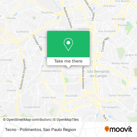 Tecno - Polimentos map