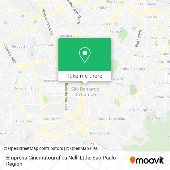 Empresa Cinematografica Nelli Ltda map