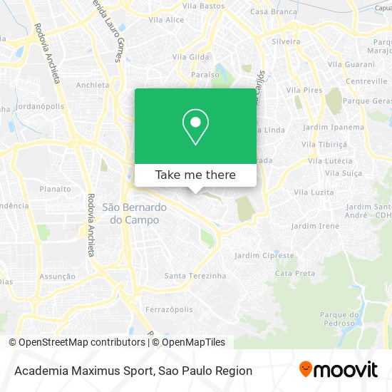 Academia Maximus Sport map