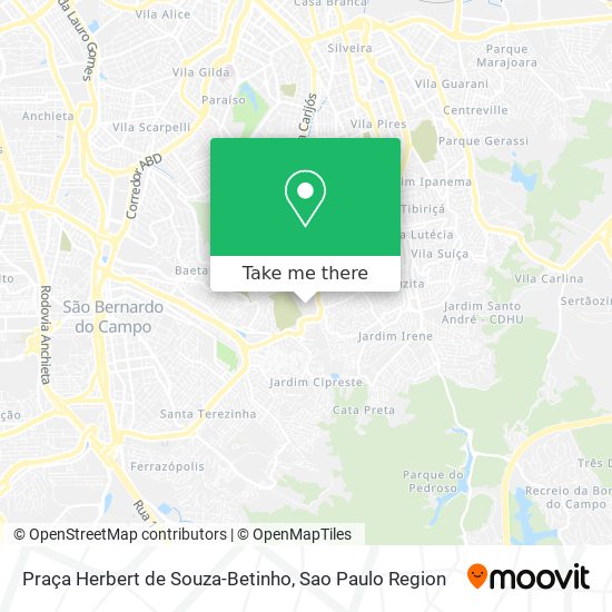 Praça Herbert de Souza-Betinho map